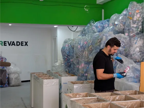 Collecte et conditionnement des déchets recyclables